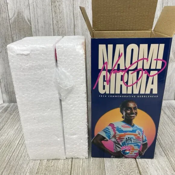 San Diego Wave FC Exclusive NAOMI GIRMA BOBBLEHEAD Soccer USWNT 2024 Game 8/24 - Picture 4 of 13